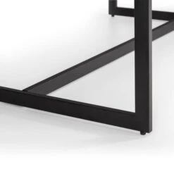 Tribeca 4 Seater Rectangular Dining Table, Black -Julian Bowen 1000157369 alt02