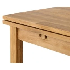 Coxmoor 2-4 Seater Square Extendable Dining Table With 4 Chairs, Solid Oak -Julian Bowen 1000169299 alt04