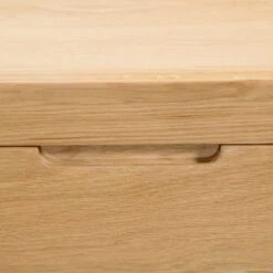 Curve 3 Drawer Chest, Oak -Julian Bowen 1000169302 alt02