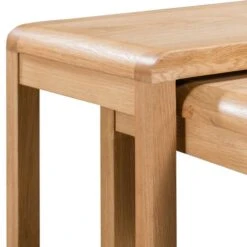 Curve Nest Of Tables, Oak 9 Curve Nest Of Tables, Oak -Julian Bowen 1000169308 alt03