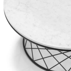 Trevi Real Marble Coffee Table -Julian Bowen 1000169348 alt02