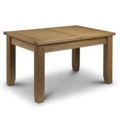 Astoria 4-6 Seater Rectangular Extendable Dining Table With 4 Chairs, Solid Oak 10 Astoria 4-6 Seater Rectangular Extendable Dining Table With 4 Chairs, Solid Oak -Julian Bowen 1000169808 alt03