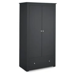 Radley Double Wardrobe, Dark Grey & Pine -Julian Bowen 1000169860 alt04