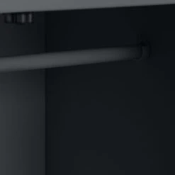 Radley Double Wardrobe, Dark Grey & Pine -Julian Bowen 1000169860 alt06