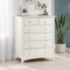 Cameo 6 Drawer Chest, Stone -Julian Bowen 30304306
