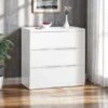 Manhattan 3 Drawer Chest, White 1 Manhattan 3 Drawer Chest, White -Julian Bowen 30304312