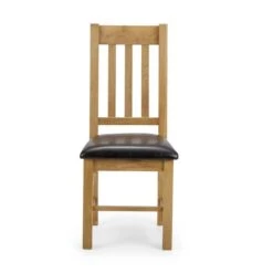 Astoria Set Of 2 Dining Chairs, Faux Leather -Julian Bowen 30359034 alt03