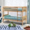Lincoln Children's Bunk Bed, Pine 2 Lincoln Children's Bunk Bed, Pine -Julian Bowen 30472689