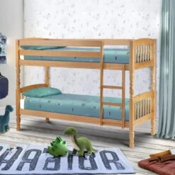 Lincoln Children's Bunk Bed, Pine