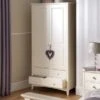 Cameo Double 3 Drawer Wardrobe, Stone 1 Cameo Double 3 Drawer Wardrobe, Stone -Julian Bowen 30541816