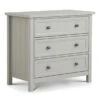 Maine 3 Drawer Chest, Grey -Julian Bowen 30541848