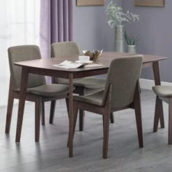 Kensington 4-6 Seater Rectangular Dining Table, Beech Wood