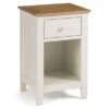 Salerno 1 Drawer Bedside Table -Julian Bowen 30618880