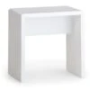 Manhattan Dressing Table Stool, White