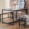 Tribeca 4 Seater Rectangular Dining Table, Black -Julian Bowen 30667087
