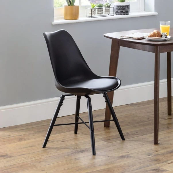 Kari Set Of 2 Dining Chairs, Faux Leather 11 Kari Set Of 2 Dining Chairs, Faux Leather - Image 9