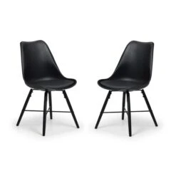 Kari Set Of 2 Dining Chairs, Faux Leather 23 Kari Set Of 2 Dining Chairs, Faux Leather -Julian Bowen 30690012 alt01