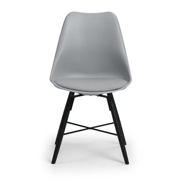 Kari Set Of 2 Dining Chairs, Faux Leather 10 Kari Set Of 2 Dining Chairs, Faux Leather - Image 8