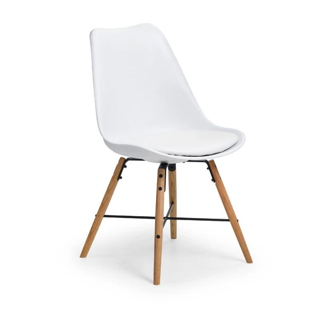 Kari Set Of 2 Dining Chairs, Faux Leather 5 Kari Set Of 2 Dining Chairs, Faux Leather - Image 3