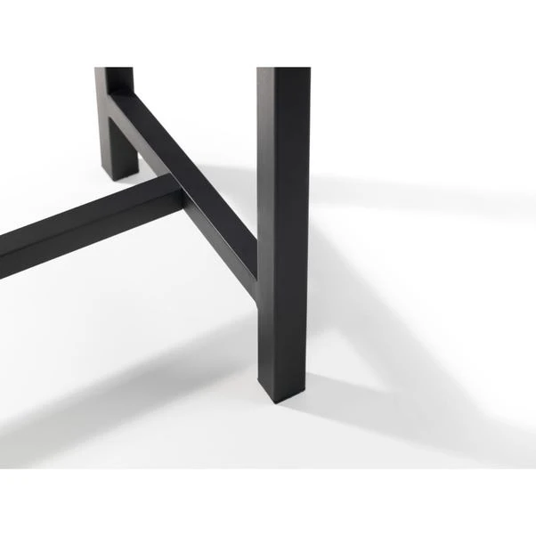 Staten 2 Seater Dining Bench, Grey, 121cm 6 Staten 2 Seater Dining Bench, Grey, 121cm - Image 4