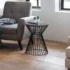 Jersey Round Wire Lamp Table 1 Jersey Round Wire Lamp Table -Julian Bowen 30705768