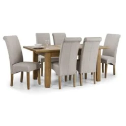 Astoria 6 Seater Dining Table And 6 Rio Chairs
