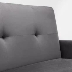 Monza Velvet Clic Clac Double Sofa Bed -Julian Bowen 30763443 alt07