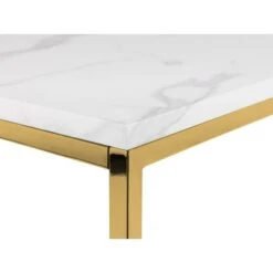 Scala Lamp Table, Gold And Marble Effect -Julian Bowen 30765350 alt03