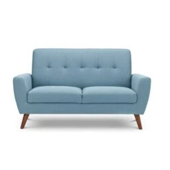 Monza Linen Small 2 Seater Sofa -Julian Bowen 30783244 alt02