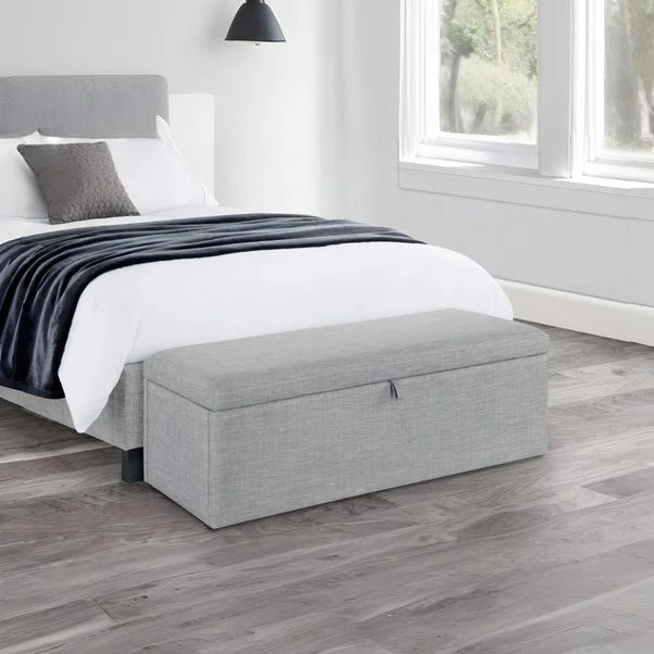 Sorrento Linen Ottoman 4 Sorrento Linen Ottoman - Image 2