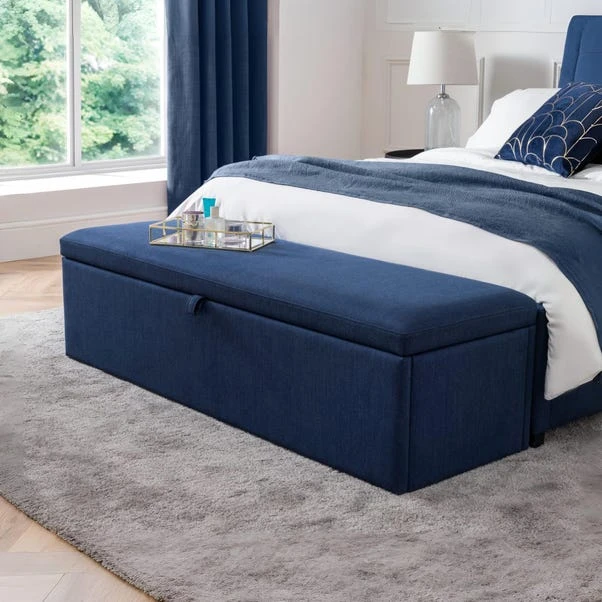 Sorrento Linen Ottoman 6 Sorrento Linen Ottoman - Image 4