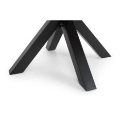 Berwick 4 Seater Round Dining Table, Black 12 Berwick 4 Seater Round Dining Table, Black -Julian Bowen 30794139 alt04