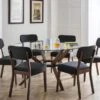 Chelsea 6 Seater Round Glass Top Dining Table