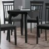 Coast 2-4 Seater Round Drop Leaf Dining Table 2 Coast 2-4 Seater Round Drop Leaf Dining Table -Julian Bowen 30794195