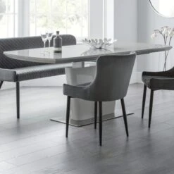 Como 4-6 Seater Rectangular Extendable Dining Table