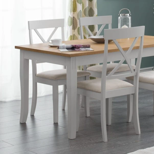 Davenport Set Of 2 Dining Chairs, Faux Leather 3 Davenport Set Of 2 Dining Chairs, Faux Leather