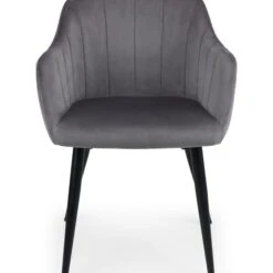 Hayden 4 Seater Round Glass Top Dining Table With 4 Hobart Chairs 8 Hayden 4 Seater Round Glass Top Dining Table With 4 Hobart Chairs -Julian Bowen 30794263 alt02