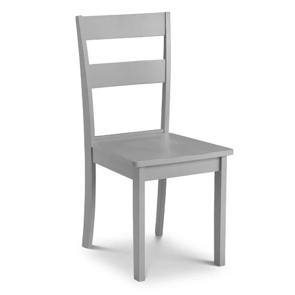 Kobe Set Of 2 Dining Chairs, Grey 5 Kobe Set Of 2 Dining Chairs, Grey - Image 3