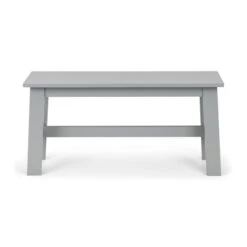 Kobe 2 Seater Dining Bench, Grey, 92cm 8 Kobe 2 Seater Dining Bench, Grey, 92cm -Julian Bowen 30794287 alt02
