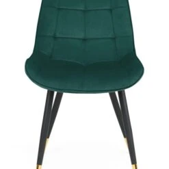 Montero 4 Seater Round Glass Top Dining Table With 4 Hadid Chairs -Julian Bowen 30794322 alt02