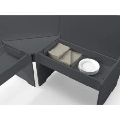 Newport 4 Seater Rectangular Corner Dining Table With 2 Benches -Julian Bowen 30794329 alt06