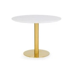 Palermo 4 Seater Round Dining Table With 4 Delaunay Chairs -Julian Bowen 30794332 alt02
