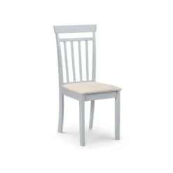 Taku 4 Seater Rectangular Dining Table With 4 Coast Chairs, Grey 7 Taku 4 Seater Rectangular Dining Table With 4 Coast Chairs, Grey -Julian Bowen 30794378 alt02