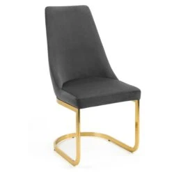 Vittoria Set Of 2 Cantilever Dining Chairs, Velvet 10 Vittoria Set Of 2 Cantilever Dining Chairs, Velvet -Julian Bowen 30794389 alt03