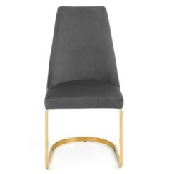 Vittoria Set Of 2 Cantilever Dining Chairs, Velvet 11 Vittoria Set Of 2 Cantilever Dining Chairs, Velvet -Julian Bowen 30794389 alt04