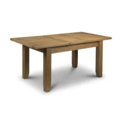 Astoria 4-6 Seater Rectangular Extendable Dining Table, Solid Oak -Julian Bowen 30794571 alt02