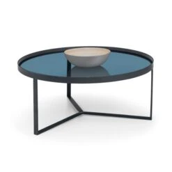 Loft Coffee Table, Smoked Glass -Julian Bowen 30810151 alt02