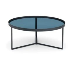 Loft Coffee Table, Smoked Glass -Julian Bowen 30810151 alt03