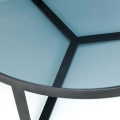 Loft Coffee Table, Smoked Glass -Julian Bowen 30810151 alt04