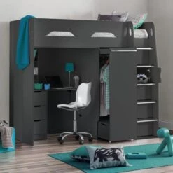 Pegasus Single High Sleeper Bed Frame -Julian Bowen 30816284